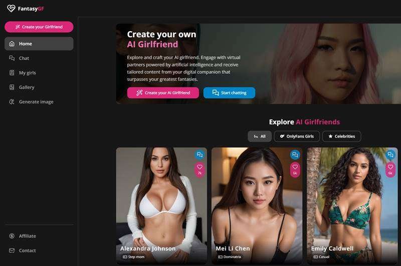 FantasyGF siti porno ai