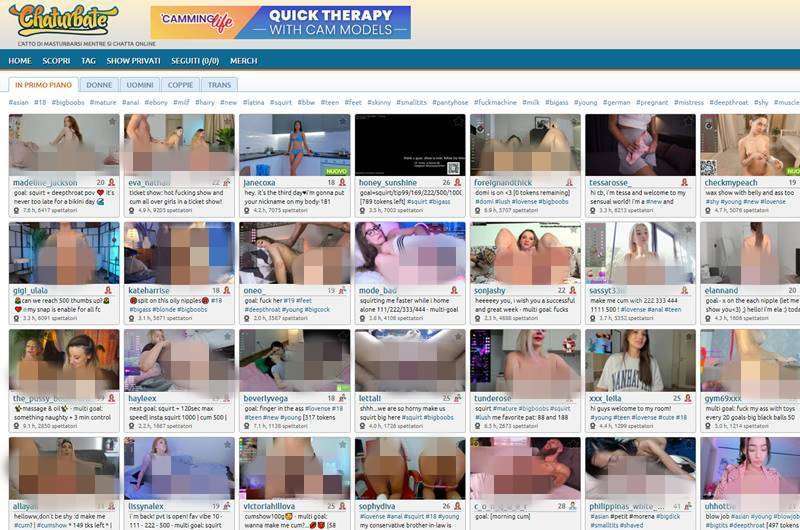 Copertina della recensione di Chaturbate, sito riservato ai maggiorenni