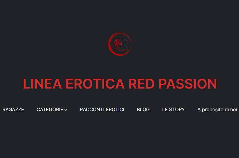 Copertina della recensione di Linea Erotica Red Passion, sito riservato ai maggiorenni