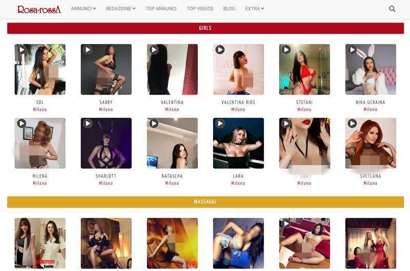 Copertina della recensione di Rosa Rossa, sito riservato ai maggiorenni