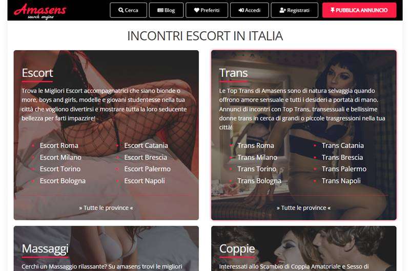 Copertina della recensione di Amasens, sito riservato ai maggiorenni