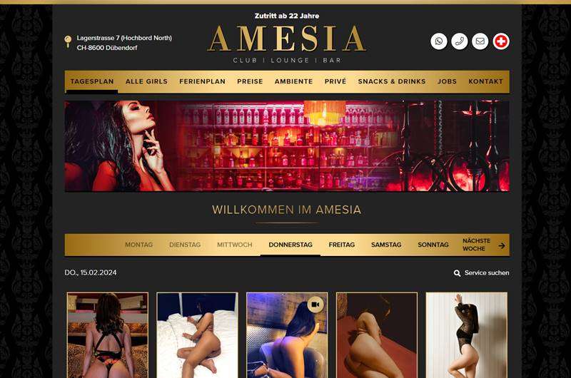 Copertina della recensione di Amesia, sito riservato ai maggiorenni