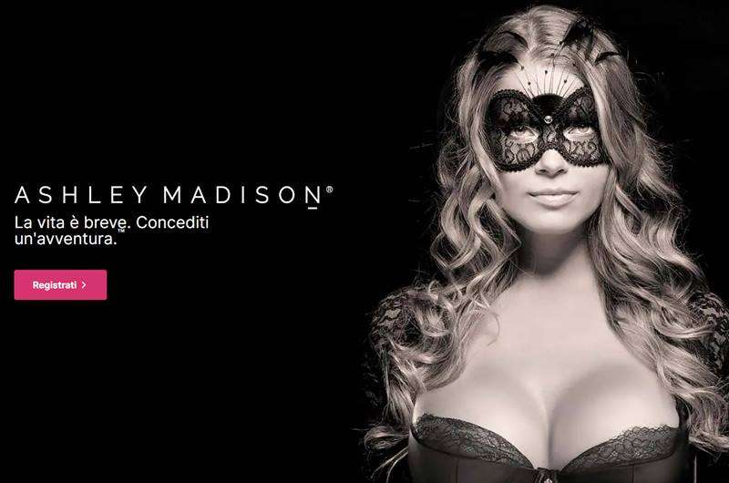 Copertina della recensione di AshleyMadison, sito riservato ai maggiorenni