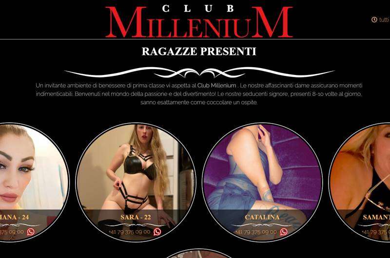 Copertina della recensione di Club Millennium, sito riservato ai maggiorenni
