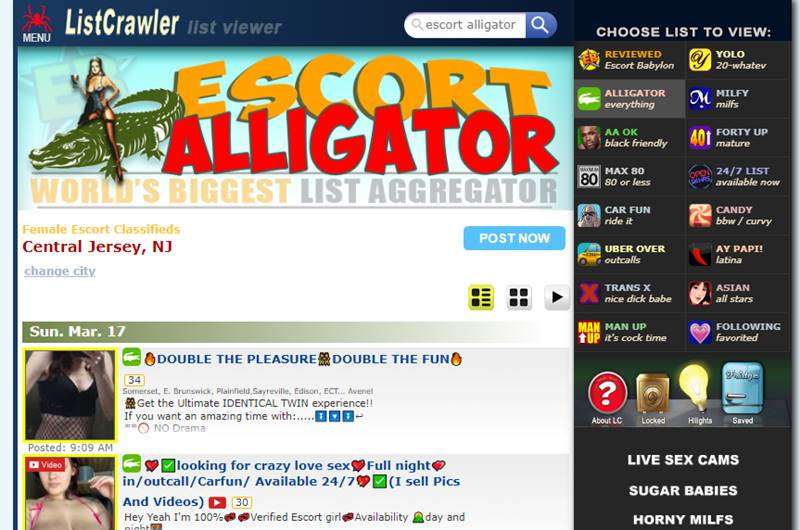 Copertina della recensione di List Crawler, sito riservato ai maggiorenni
