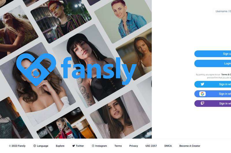 Copertina della recensione di Fansly, sito riservato ai maggiorenni