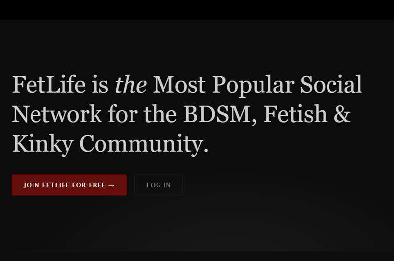 Copertina della recensione di FetLife, sito riservato ai maggiorenni