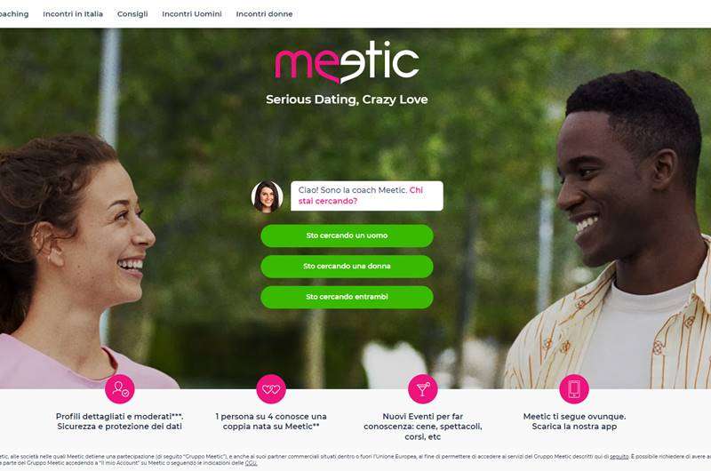 Copertina della recensione di Meetic, sito riservato ai maggiorenni