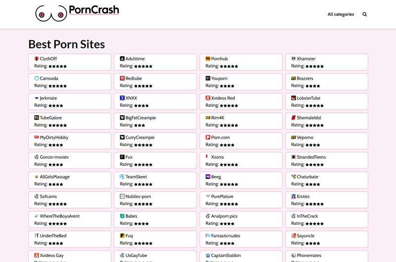 Copertina della recensione di Porn Crash, sito riservato ai maggiorenni