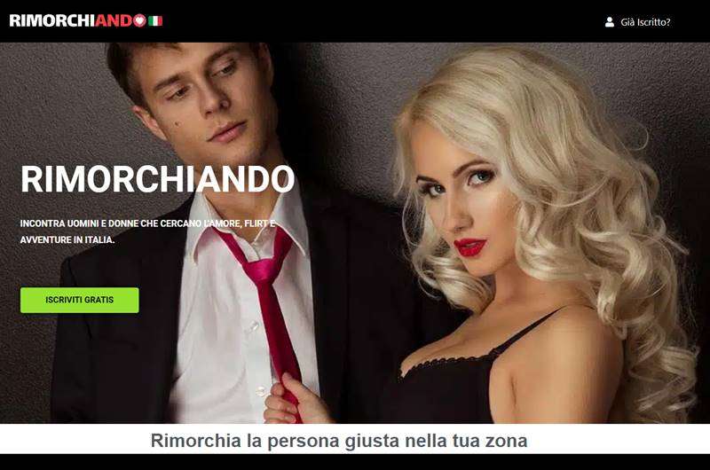Copertina della recensione di Rimorchiando.net, sito riservato ai maggiorenni