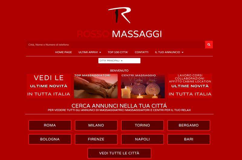 Copertina della recensione di Rosso Massaggi, sito riservato ai maggiorenni