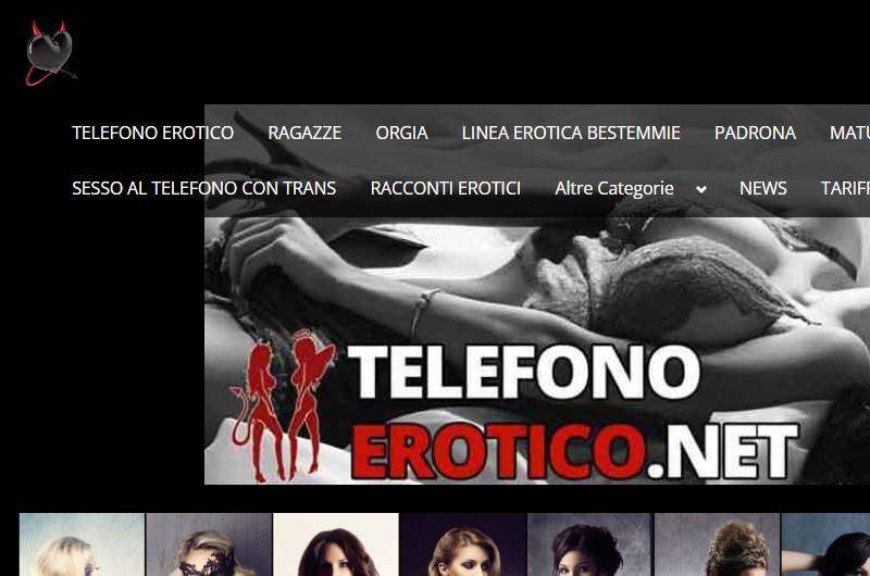 Copertina della recensione di Telefono Erotico, sito riservato ai maggiorenni