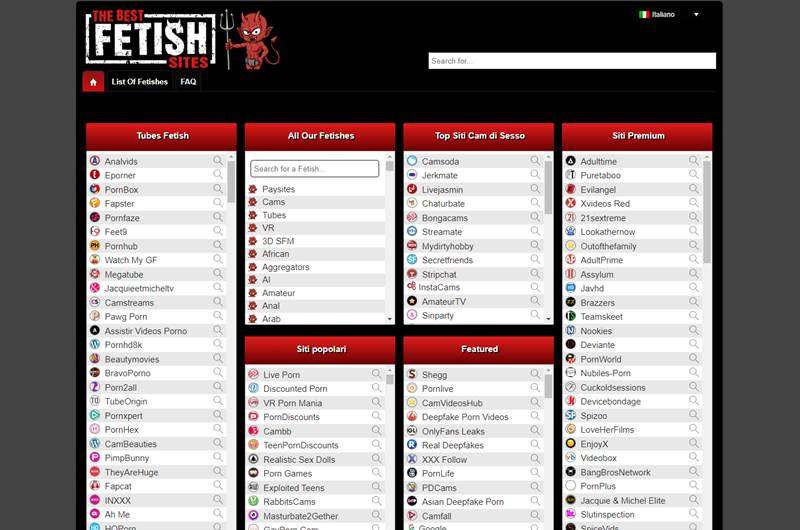 Copertina della recensione di The Best Fetish Sites, sito riservato ai maggiorenni