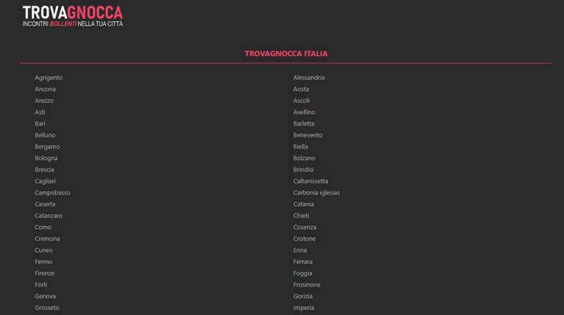 Copertina della recensione di Trovagnocca, sito riservato ai maggiorenni