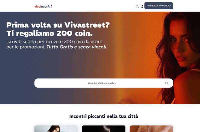 Copertina della recensione di VivaIncontri, sito riservato ai maggiorenni