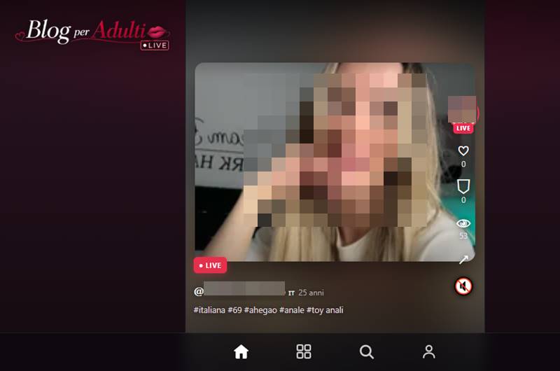 Copertina della recensione di Blog per Adulti Live, sito riservato ai maggiorenni