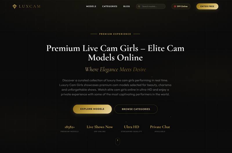 Copertina della recensione di Lux Cam, sito riservato ai maggiorenni